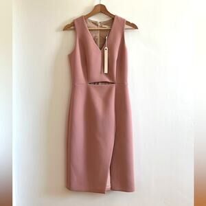 Jonathan Simkhai Pink Midi Dress NWT